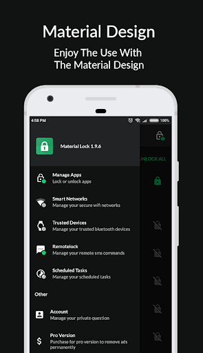 Applock Material - Lock Apps (No-Ads) apktram screenshots 4