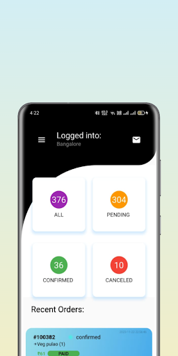 Android application EasyClick-Store screenshort