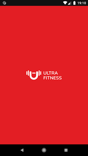 Android application Ultra Fitness screenshort