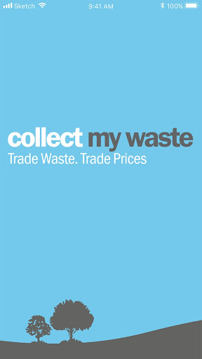 Android application Collect My Waste screenshort