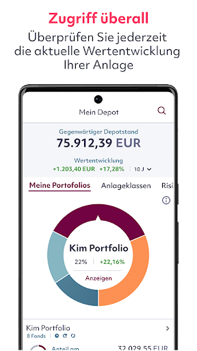 Android application MorgenFund screenshort