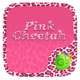 Pink Cheetah GO Keyboard Theme icon