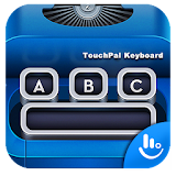 Blue Typewriter Keyboard Theme icon
