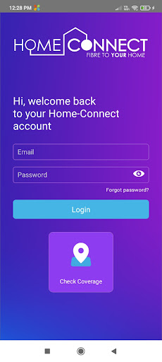 Android application CipherWave Home-Connect screenshort