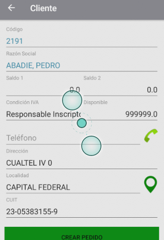 ERPMobile Screen 3
