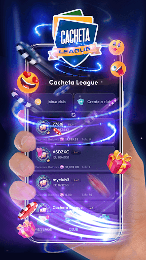 Cacheta League Screen 3
