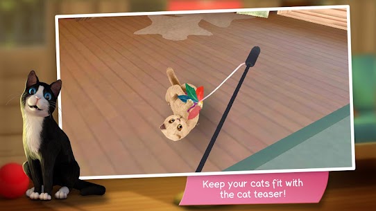 CatHotel MOD APK- play with cute cats (Unlimited Money) 4