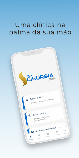 Android application Sua Cirurgia screenshort