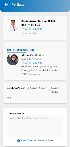 Partner - Klinik Family Sehat Screen 2