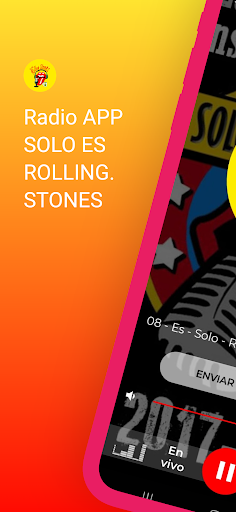 Android application Radio es solo Rolling screenshort