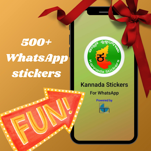 Android application Kannada Whastapp Stickers screenshort