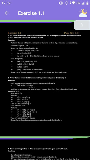 RD Sharma Class 10 Solutions Screen 2