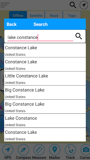 Lake Constance Offline Charts Screen 2