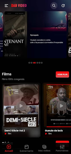 Android application DAB VIDEO MIX (DVM) screenshort