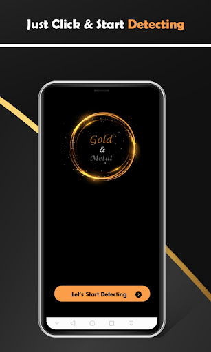 Android application Detect Gold Treasure-Find EMF screenshort