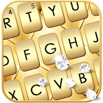 Gold Luxury Biz Keyboard Theme Apk