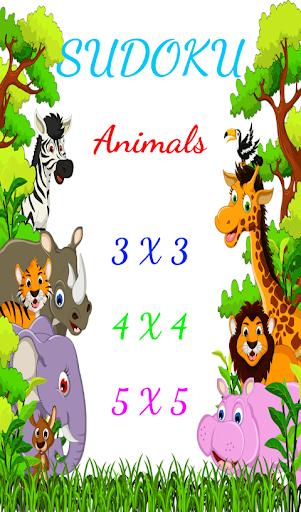 Android application Sudoku - Animals screenshort