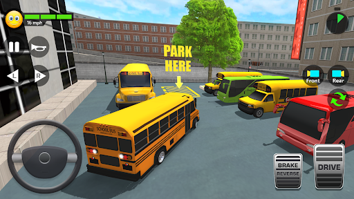 School Bus Simulator Driving - Simulation - games