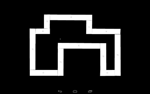 Android application BlindMap screenshort