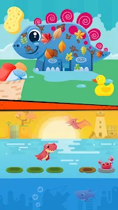 Dinosaurier spiele für Kinder