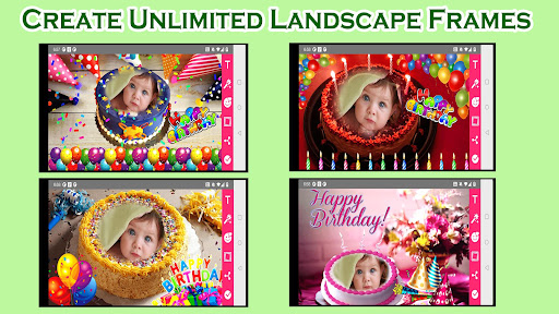 Birthday Cake Photo Frames Screen 3