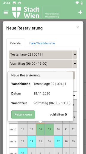 Wiener Wohnen Waschküche Screen 2