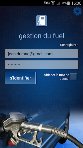 Aperçu de l'application