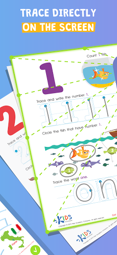 Learning worksheets for kids Screen 3