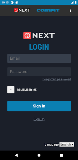 Android application Compit iNext screenshort
