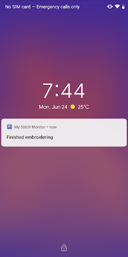 Screenshot of Brother My Stitch Monitor