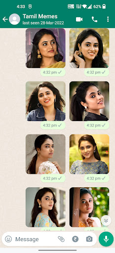 Priyanka Mohan Stickers Screen 2