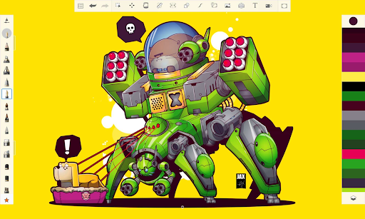 Screenshot Sketchbook