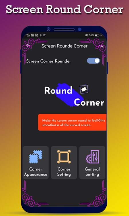 Screen Round Corner - 1.0 - (Android)