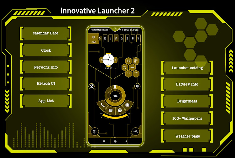 Innovative Launcher 2 -Applock - 13.0 - (Android)