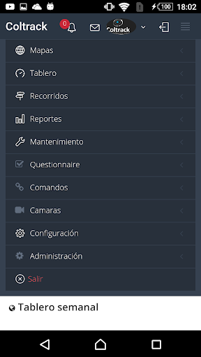 Coltrack Screen 3