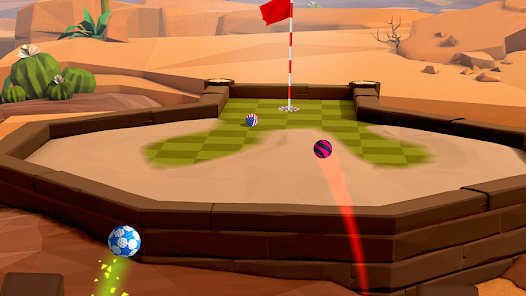 Golf Battle MOD APK v2.5.3 (Unlimited Money, Menu) for android Gallery 2
