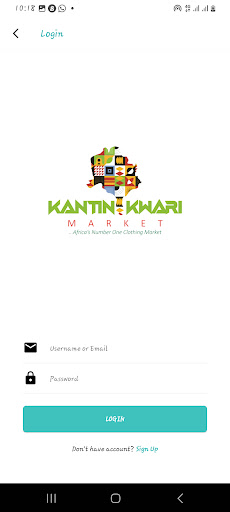 Android application Kantin Kwari Market screenshort