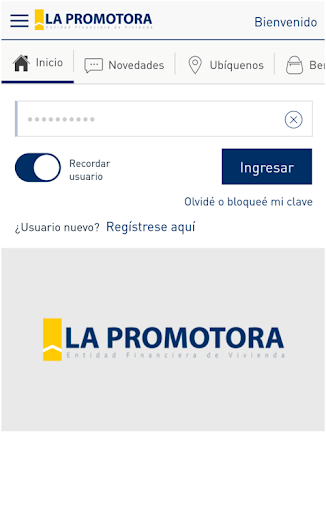 Android application La Promotora screenshort