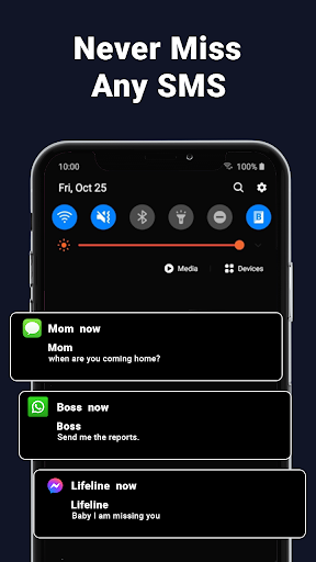 Flash Alert on Call & SMS Screen 3