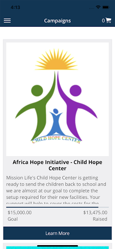 Mission Life Screen 3