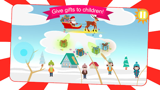 Android application Santa Claus: Gift Delivery screenshort