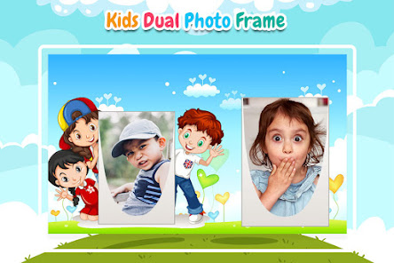 Captura de Pantalla 9 Kids Dual Photo Frames android