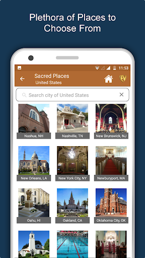Sacred Places Travel & Explore Screen 2
