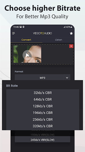 Video to Audio - mp3converter Screen 2