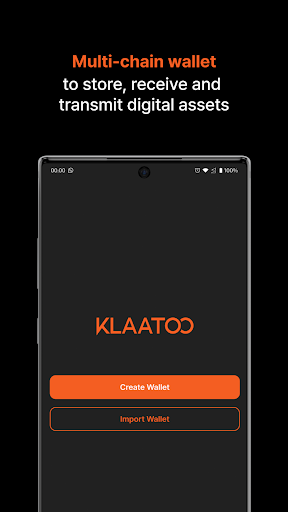 Android application Klaatoo screenshort