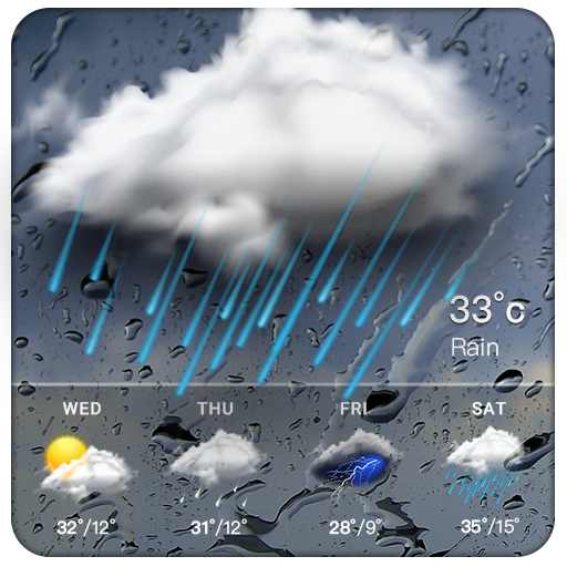 Weer Voorspelling en Radar Laai af op Windows
