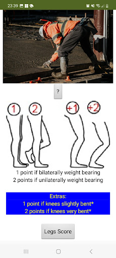 Rapid Entire Body Assessment Screen 3