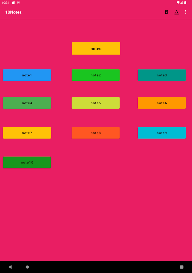 #4. 10Notes (Android) Von: outata said