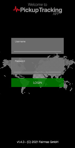 Android application Fairmas PickupTracking screenshort