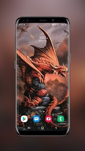 Download Fire Dragon Wallpaper v1.1.0 (MOD, Unlimited Everything) Free For Android 8